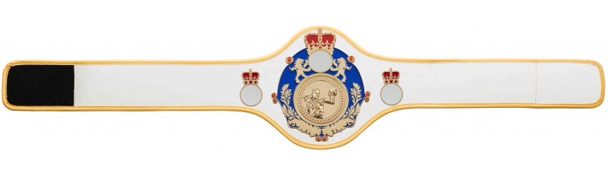 QUEENSBURY PRO LEATHER FEMALE BOXING CHAMPIONSHIP BELT -QUEEN/BLUE/G/FEMBOXG-10+ COLOURS